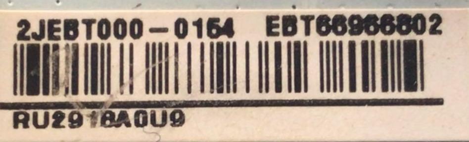 MAIN PARA SMART TV LG 4K RESOLUCION (3840 X 2160) / NUMERO DE PARTE EBT66966802 / EAX69581205 / 2JEBT000-0154 / RU291BA0U9 / 66966802 / NUMERO DE PANEL NC750TQG -ABKH5 / MODELO 75UQ7070ZUD.BUSFLKR - Imagen 2